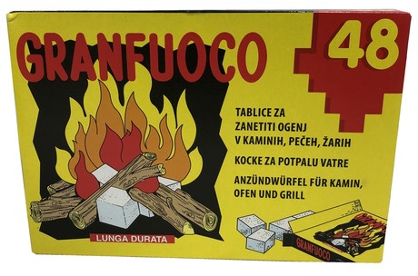 Zažigalne kocke Granfuoco 48/1