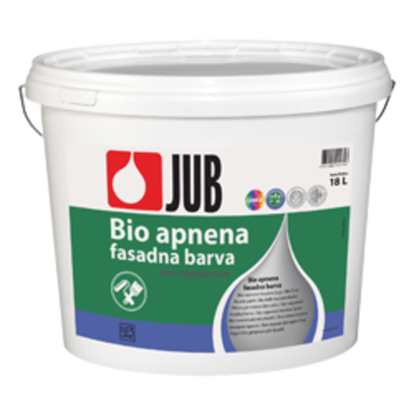 Bio apnena fasadna barva bela 18 l