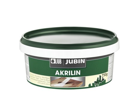 JUBIN Akrilin št. 10 beli 0,75 kg
