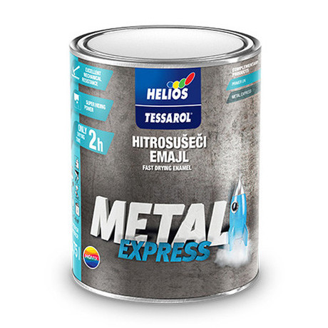 TESSAROL METAL EXPRESS RAL~9005 mat 0,75 l