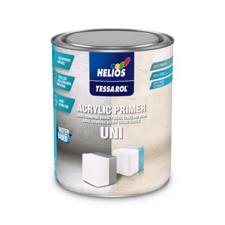 TESSAROL AKRIL OSNOVNA BARVA UNI bela 0,65 L