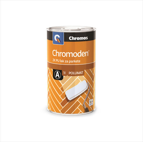 CHROMODEN 2K poliuretanski lak za parket polmat 1 l