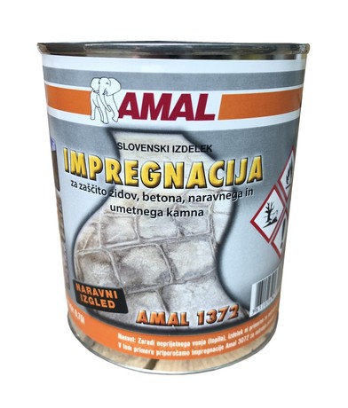 Amal impregnacija za kamen in beton za mat izgled 1372 0,75 l