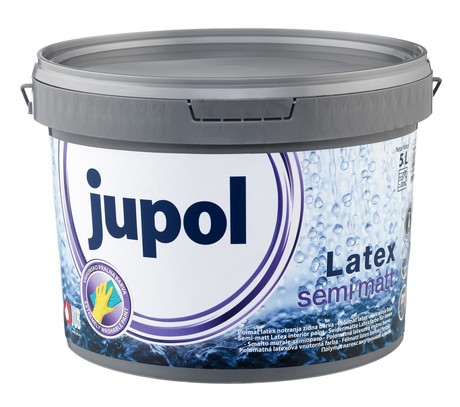 JUPOL Latex polmat 1001 beli 5 l