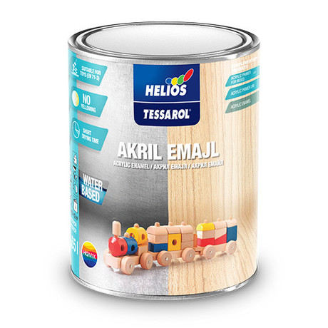 TESSAROL AKRIL EMAJL Satin RAL~5005 0,65 l