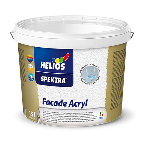 SPEKTRA Facade Acryl B1 bela 5 l
