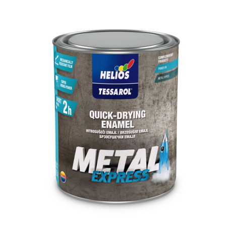 TESSAROL METAL EXPRESS RAL~9005 mat 0,75 l